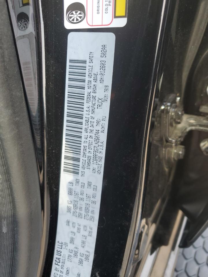 2020 RAM 1500 VIN 1C6RRFBG7LN260744 photo 12