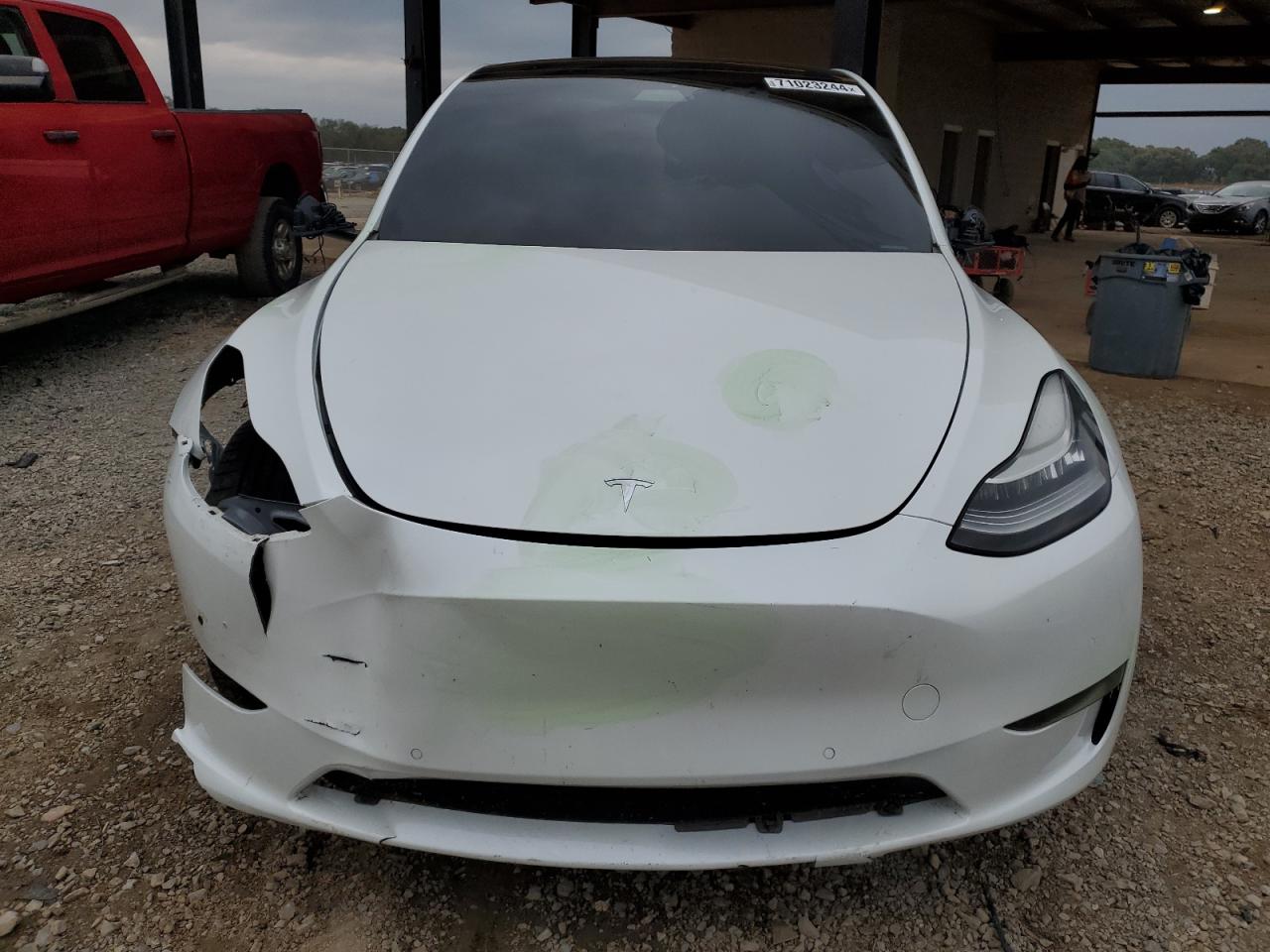 2022 Tesla Model y VIN 7SAYGDEE6NF385845 photo 5