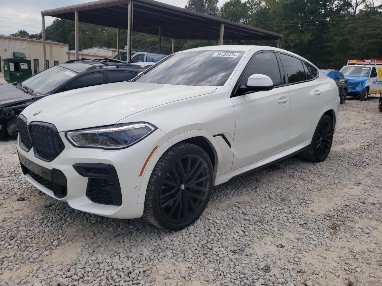 2023 BMW X6 VIN 5UXCY6C04P9R06371 photo 1