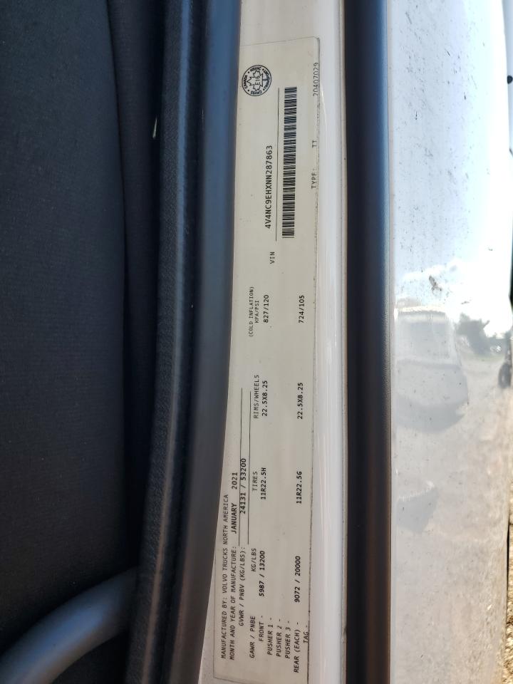 2022 Volvo Vn VIN 4V4NC9EHXNN287863 photo 10