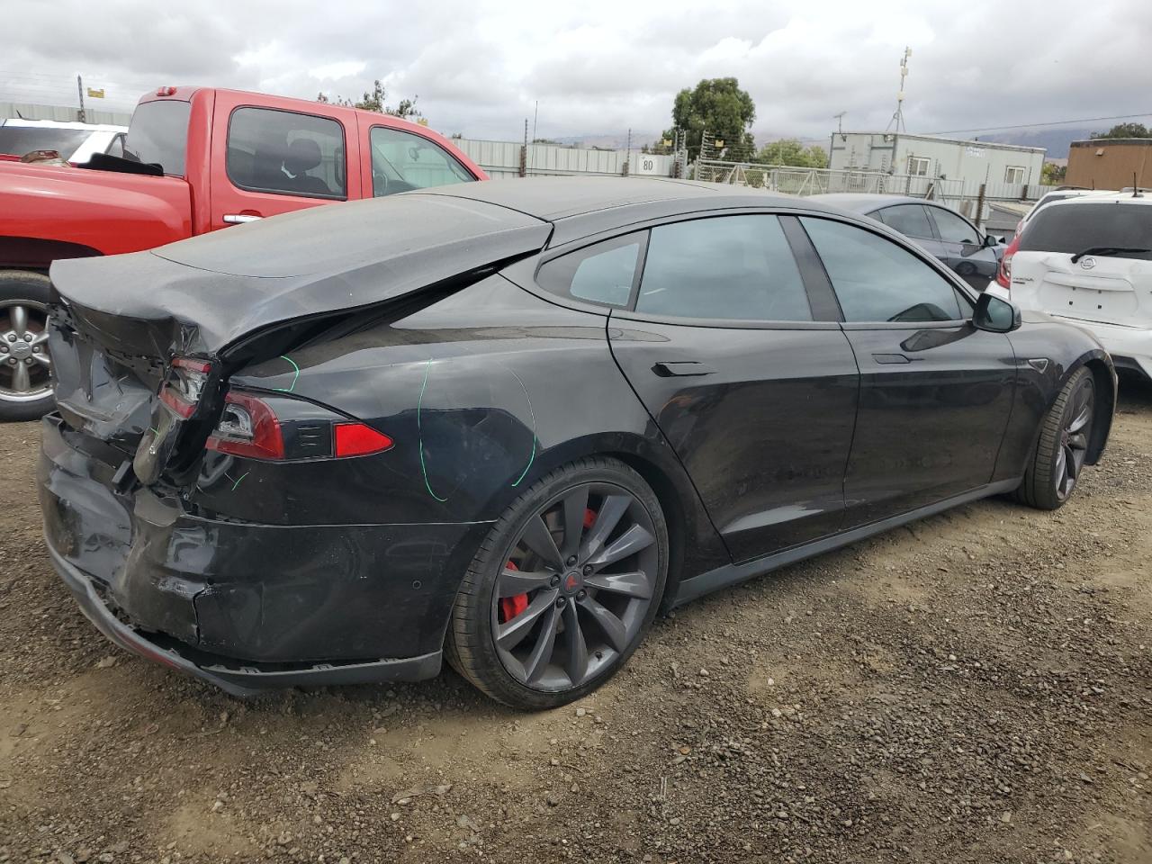 2015 TESLA Model s VIN 5YJSA1E27FF114920 photo 3