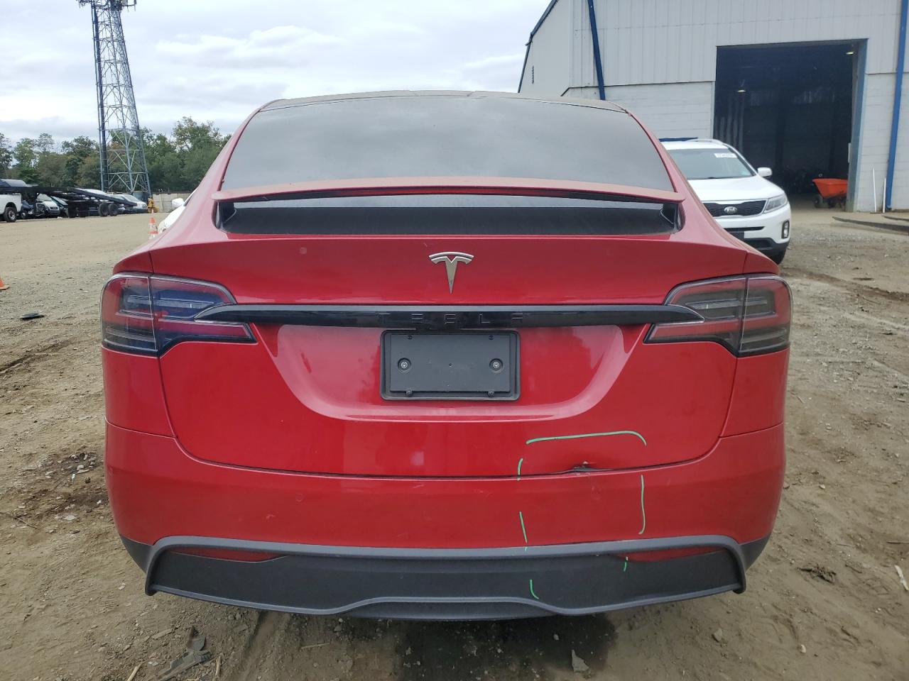 2022 Tesla Model x VIN 7SAXCAE56NF341592 photo 6