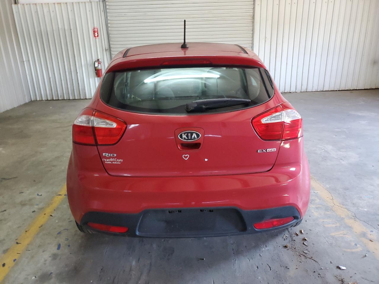 2013 Kia Rio VIN KNADN5A38D6097831 photo 6