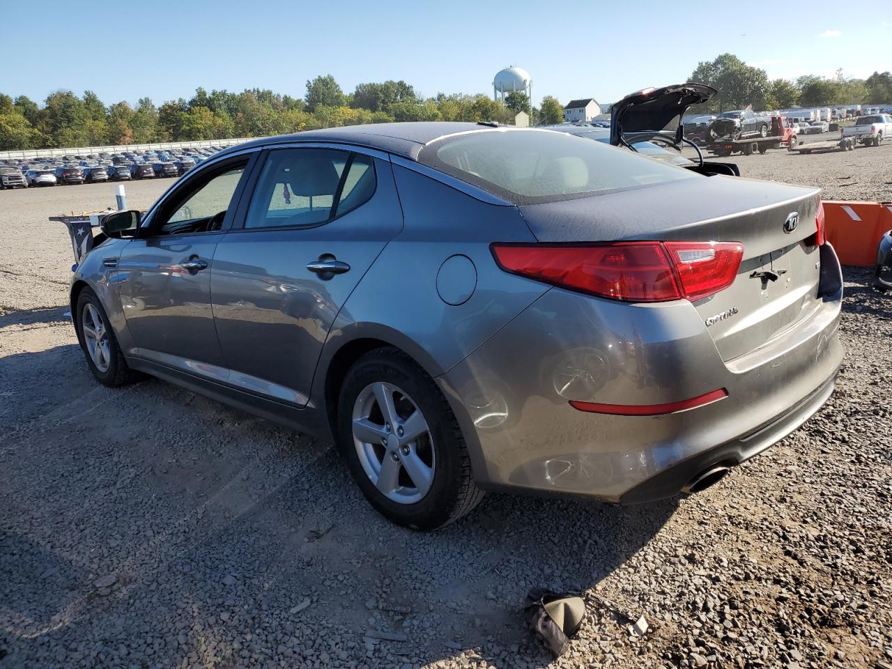 2014 Kia Optima VIN 5XXGM4A70EG299033 photo 2