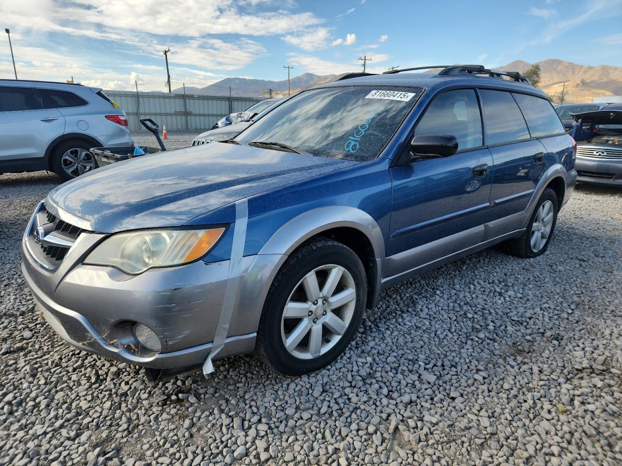 2009 Subaru LEGACY VIN 4S4BP61C497343989 photo 1