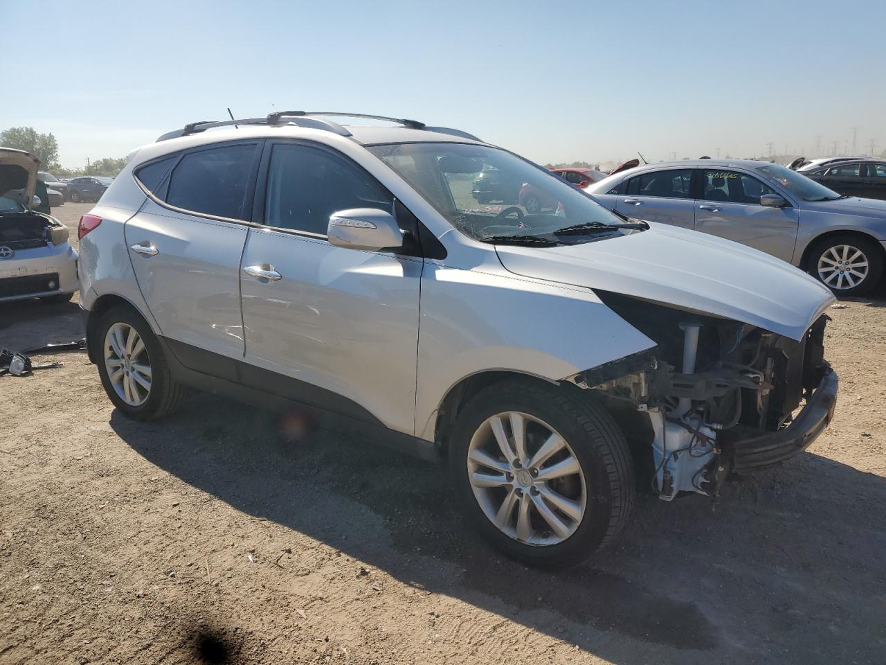 2012 HYUNDAI Tucson gls VIN KM8JU3AC1CU499421 photo 4