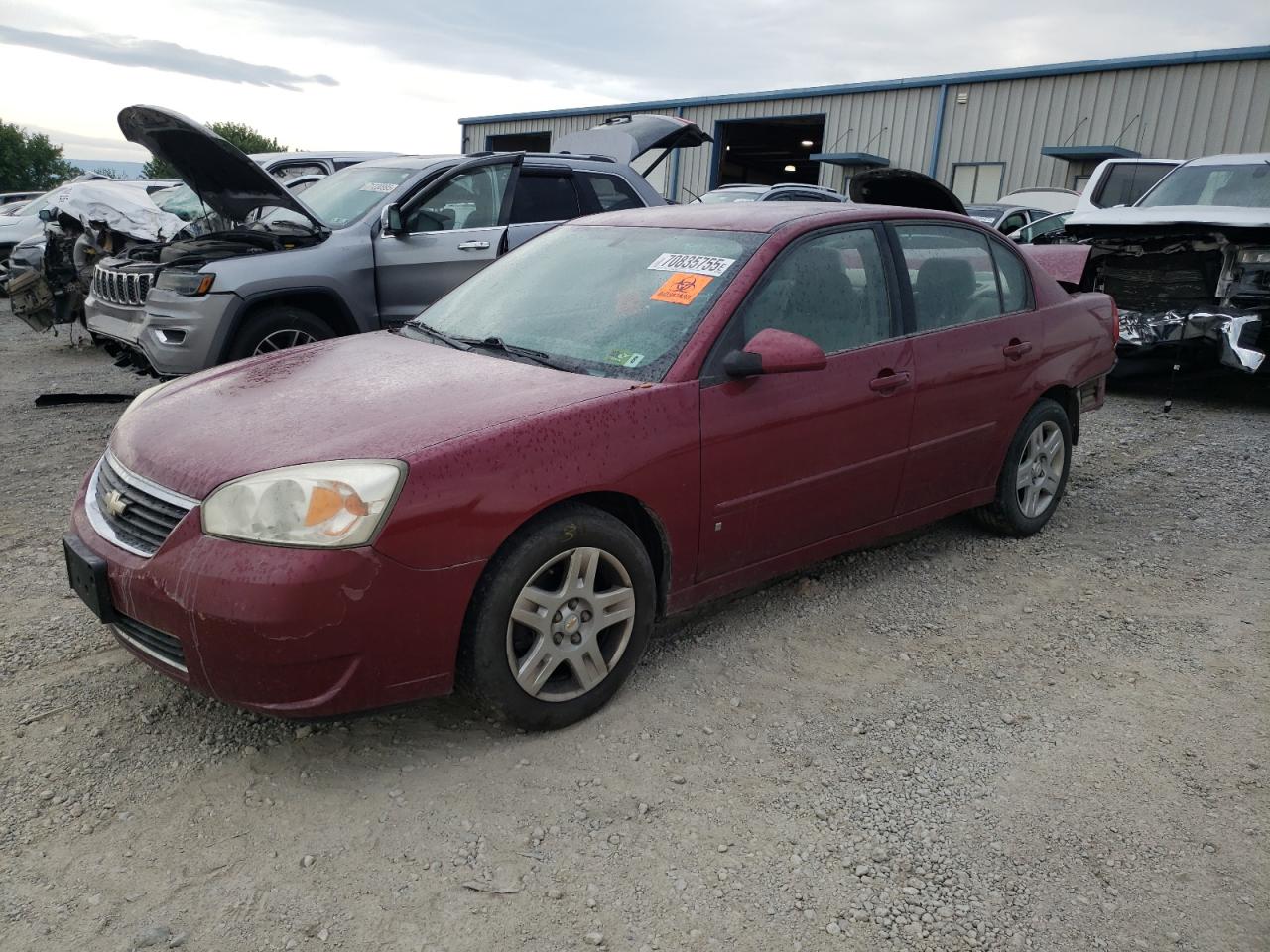 2007 CHEV Malibu VIN 1G1ZT58N77F112600 photo 1