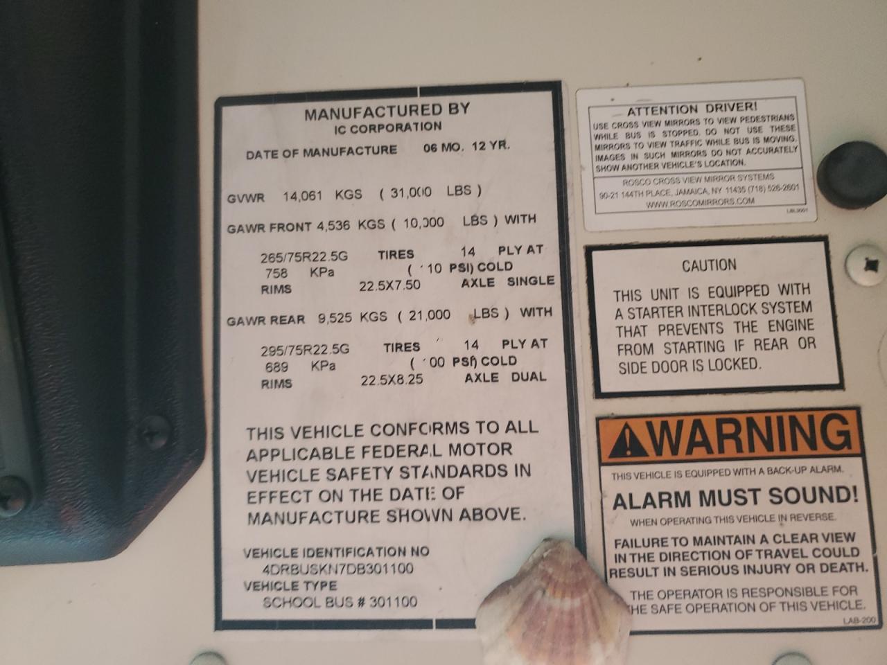 2013 Ic Ce series VIN 4DRBUSKN7DB301100 photo 10