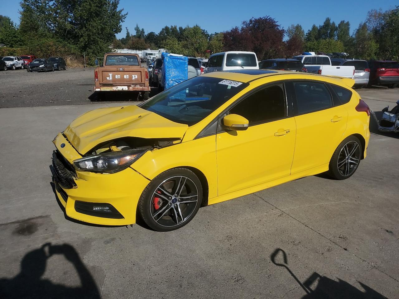 2017 FORD Focus st VIN 1FADP3L94HL206818 photo 1
