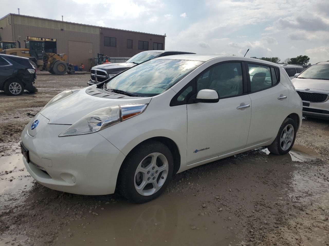 2013 Nissan Leaf VIN 1N4AZ0CP6DC403008 photo 1