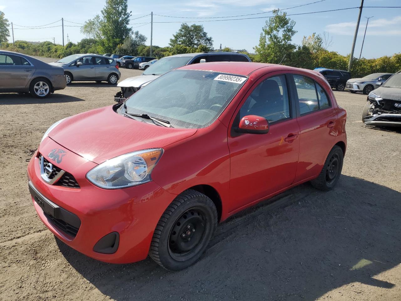 2018 Niss Micra VIN 3N1CK3CP4JL282135 photo 1