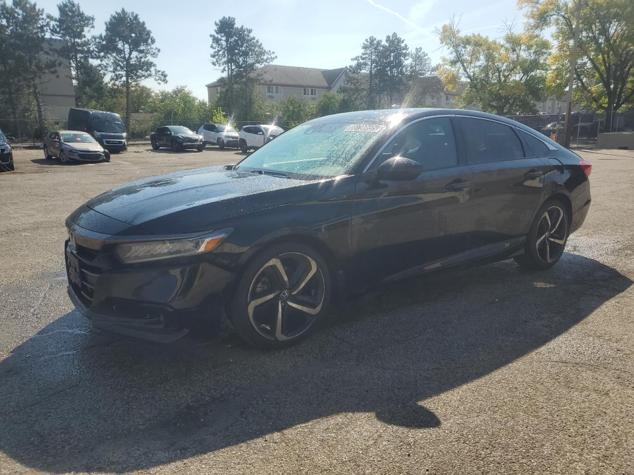 2021 HONDA Accord spo VIN 1HGCV1F37MA084132 photo 1