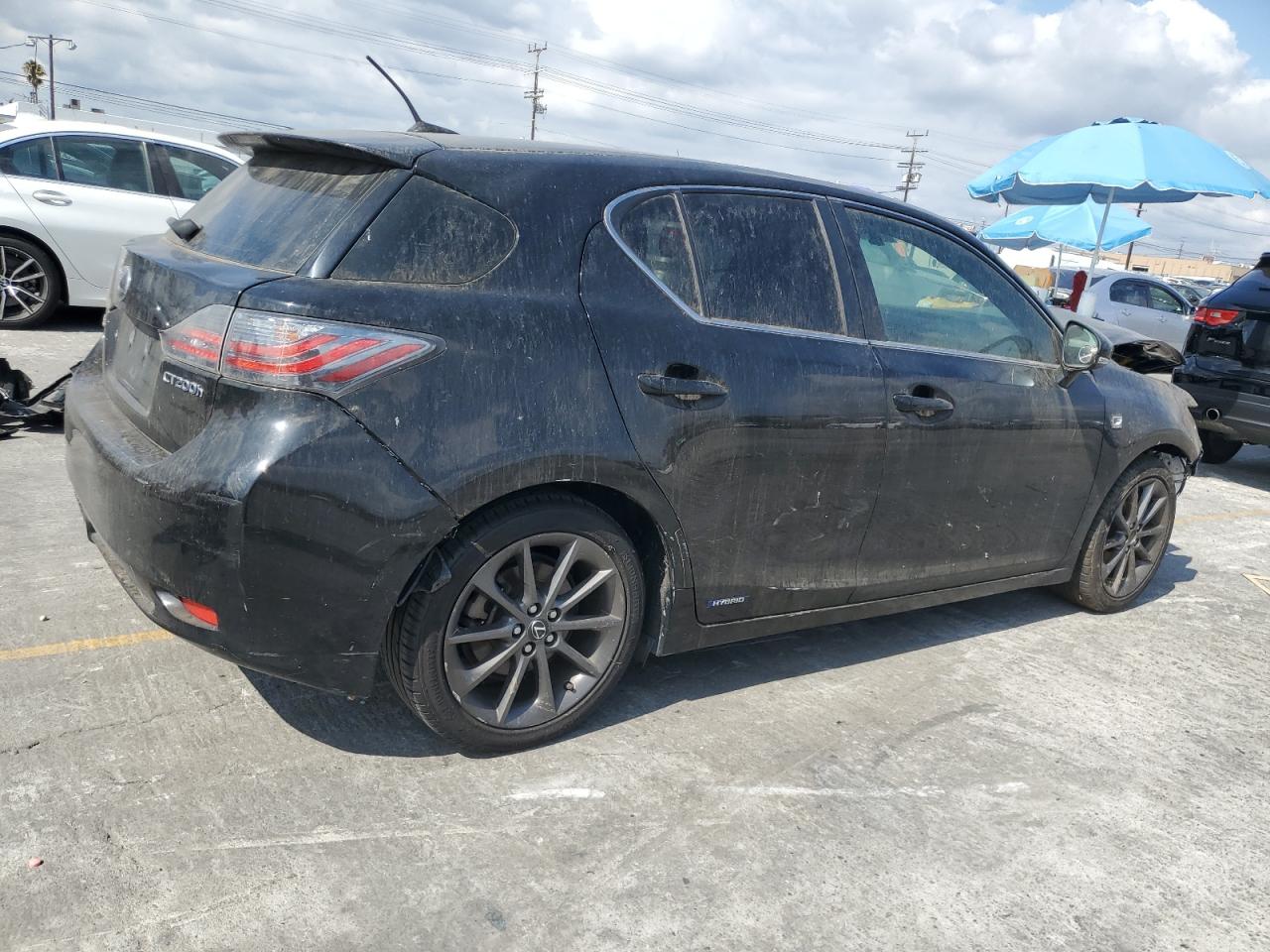 2012 Lexus Ct 200 VIN JTHKD5BH1C2102458 photo 3