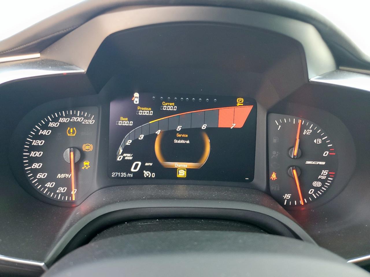 2015 Chevrolet Corvette VIN 1G1YT2D64F5601162 photo 9