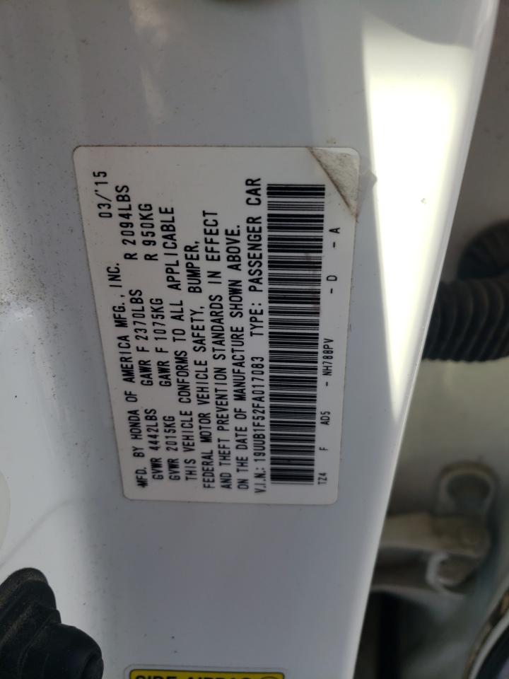 2015 Acura Tlx VIN 19UUB1F52FA017083 photo 12