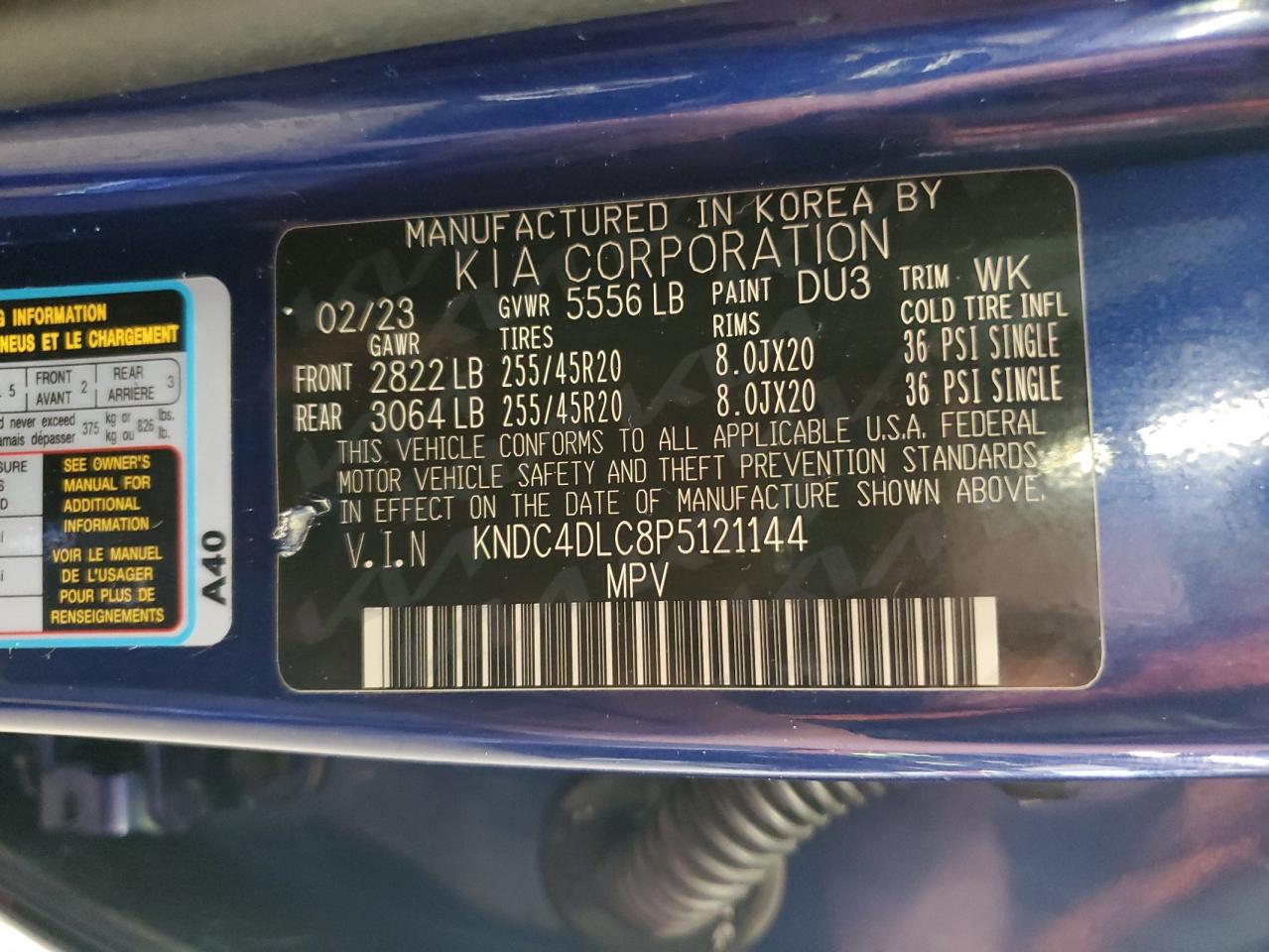 2023 Kia Ev6 gt lin VIN KNDC4DLC8P5121144 photo 12