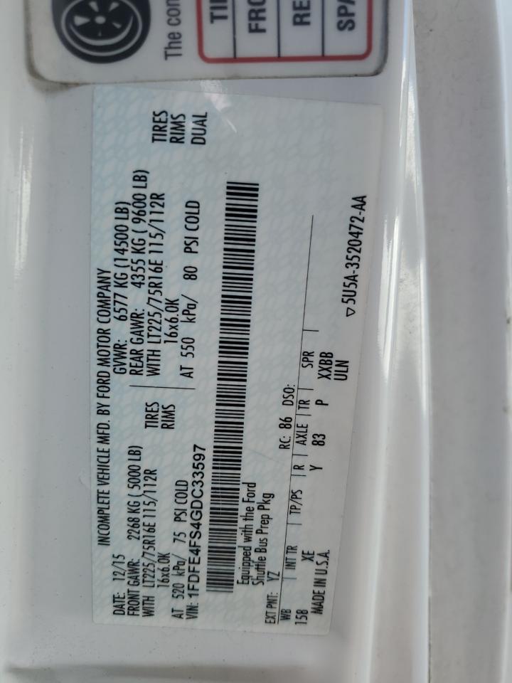 2016 Ford All models VIN 1FDFE4FS4GDC33597 photo 10