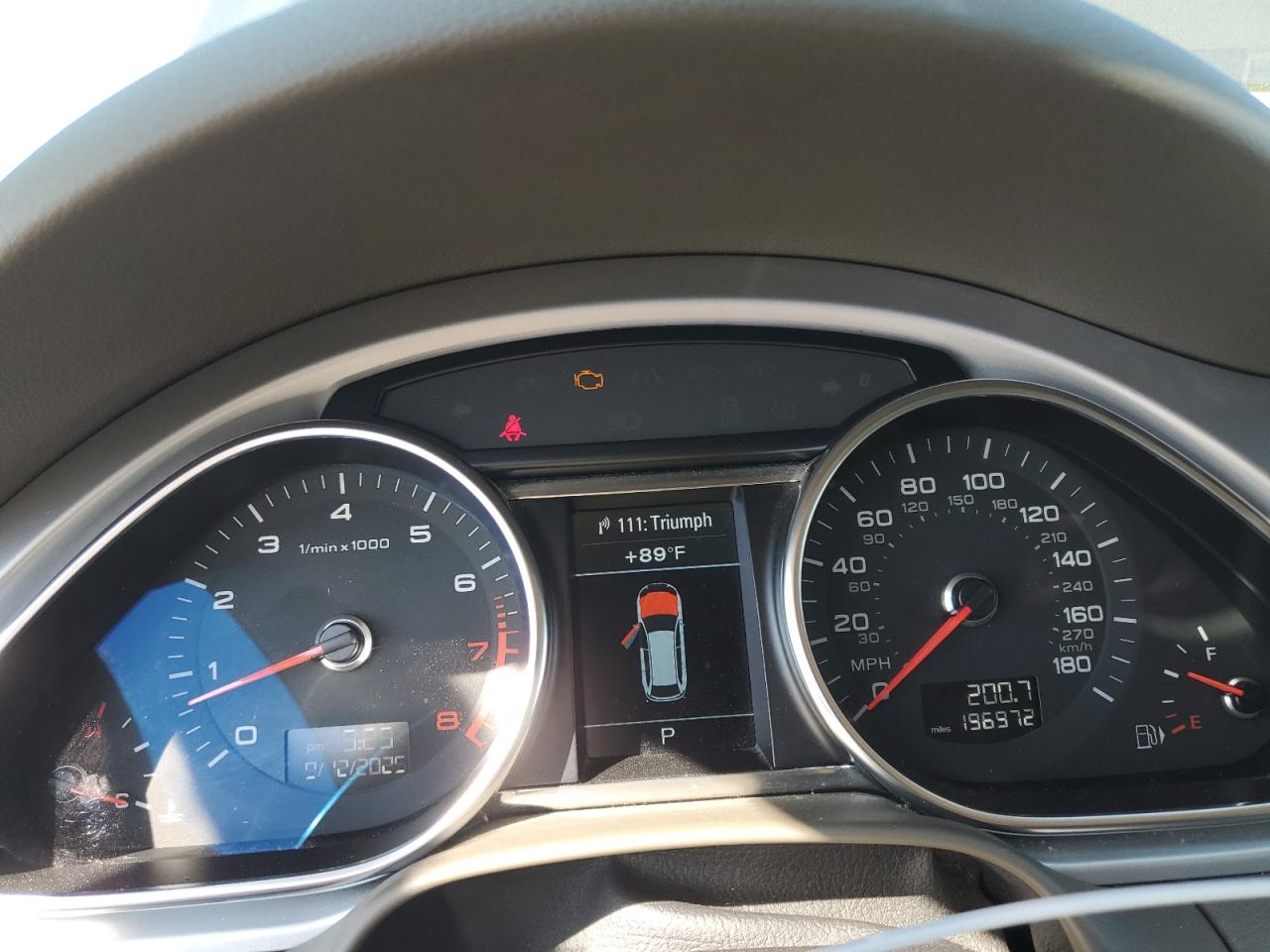 2014 Audi Q7 VIN WA1LGAFE0ED003508 photo 9