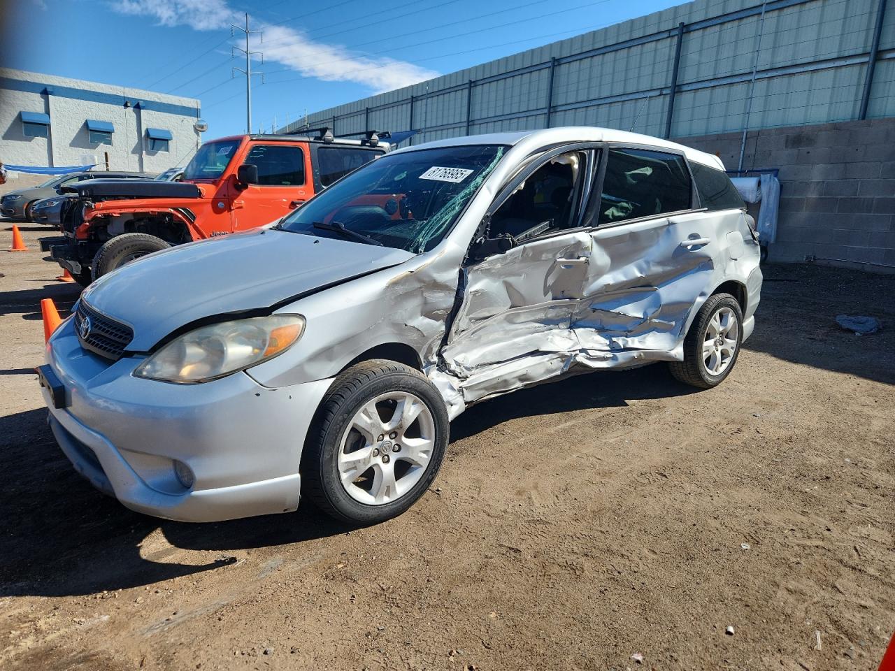2007 Toyota Matrix VIN 2T1KR30EX7C648408 photo 1