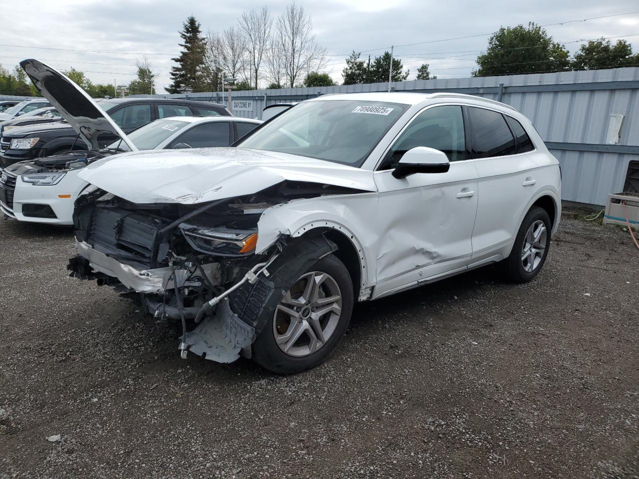 2021 AUDI Q5 VIN WA1AAAFY6M2034386 photo 1