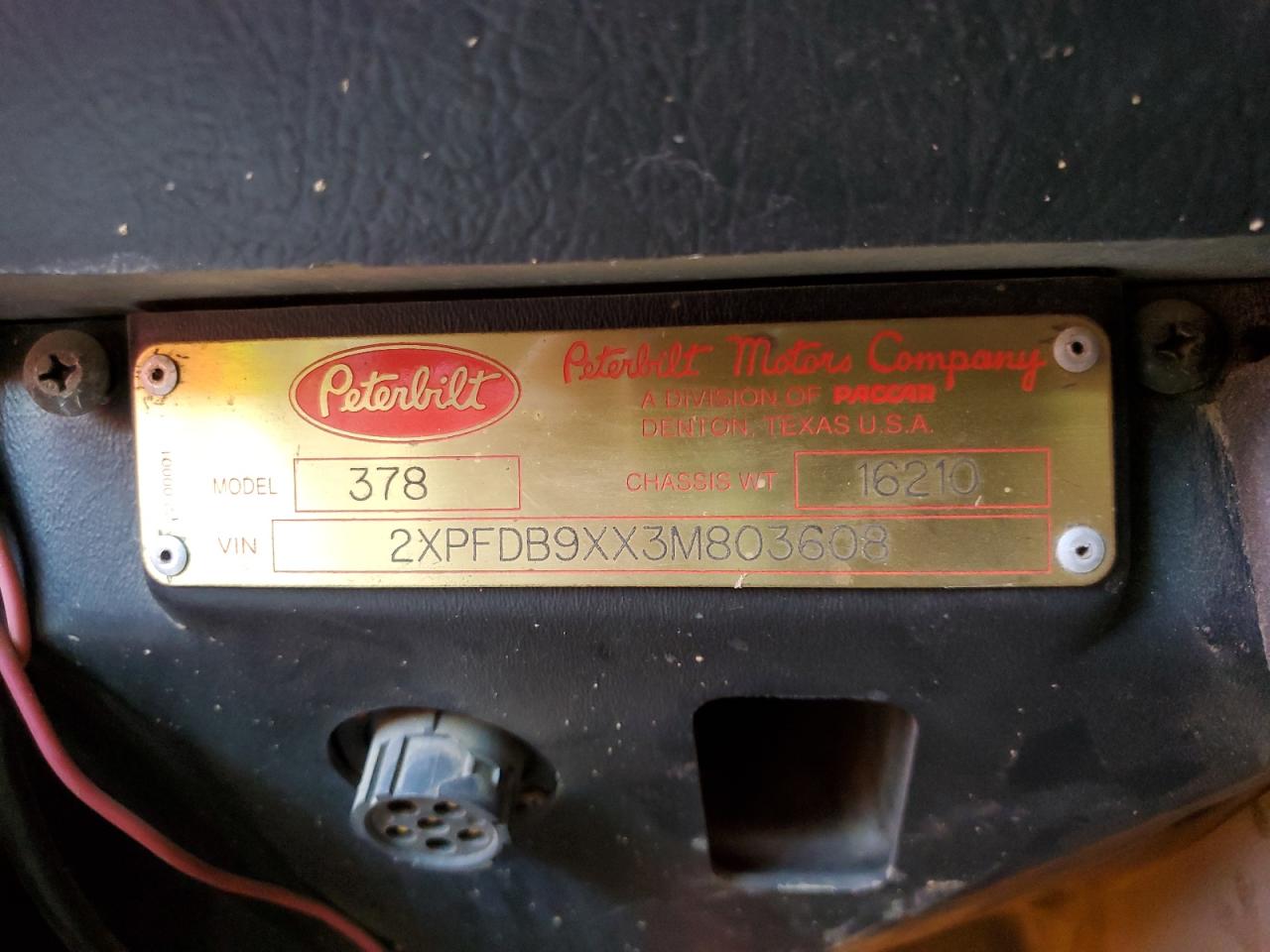 2003 PETERBILT All models VIN 2XPFD89XX3M803608 photo 10