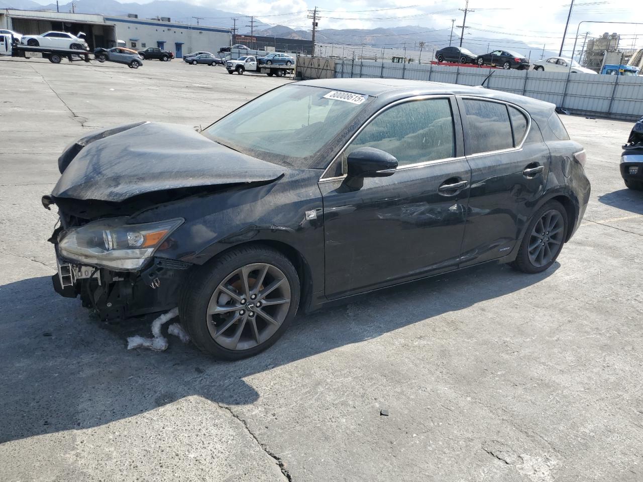 2012 Lexus Ct 200 VIN JTHKD5BH1C2102458 photo 1