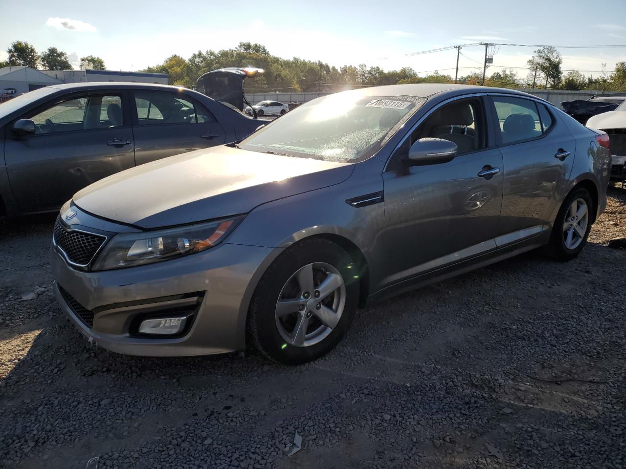 2014 Kia Optima VIN 5XXGM4A70EG299033 photo 1