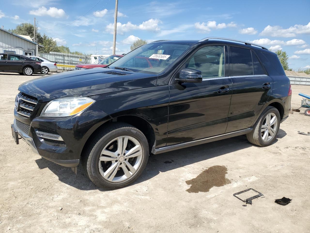 2014 MERCEDES-BENZ M-class VIN 4JGDA5HB4EA413246 photo 1