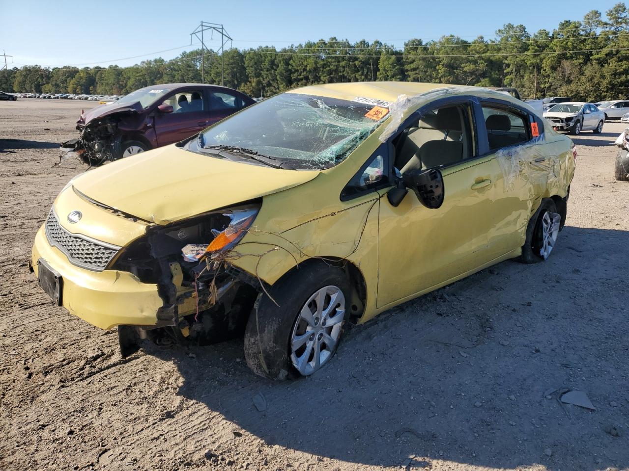 2016 Kia Rio VIN KNADM4A34G6584669 photo 1