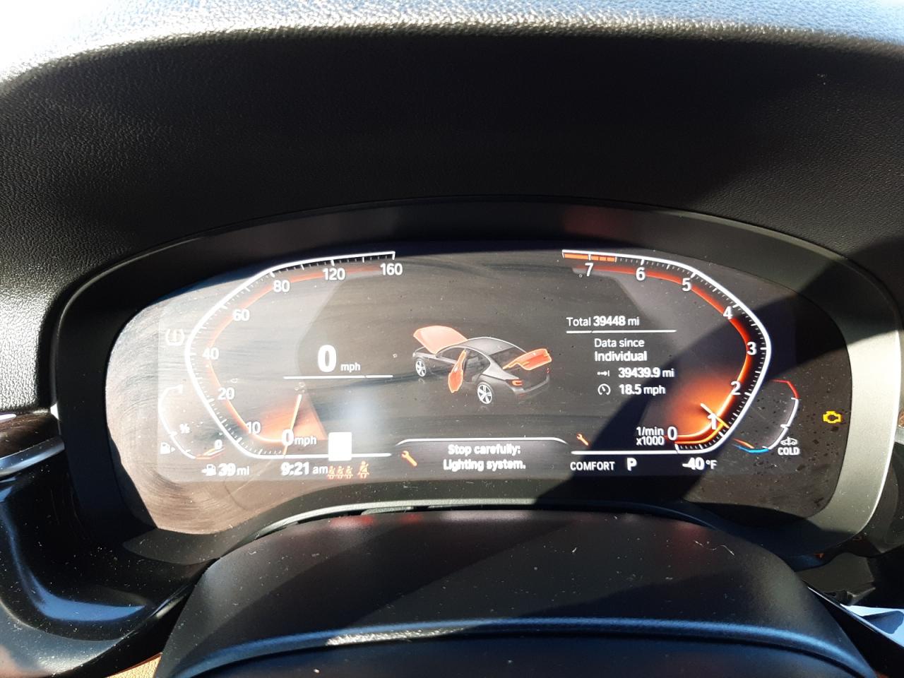2021 BMW 5 series VIN WBA73BJ07MWX09749 photo 9