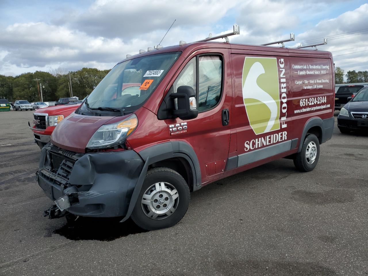 2016 RAM Promaster 1500 VIN 3C6TRVAG0GE108252 photo 1