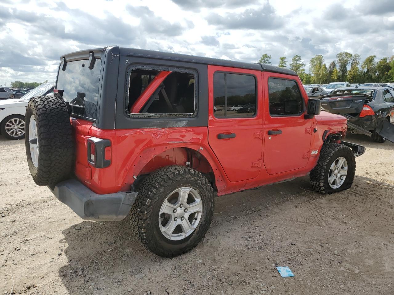 2019 JEEP Wrangler / VIN 1C4HJXDN4KW591626 photo 3
