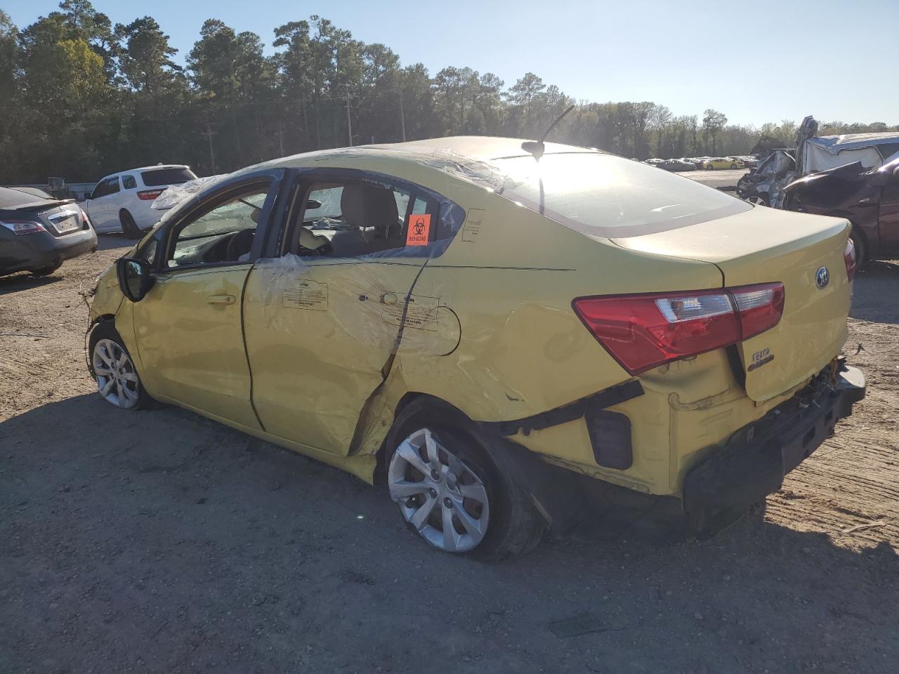 2016 Kia Rio VIN KNADM4A34G6584669 photo 2
