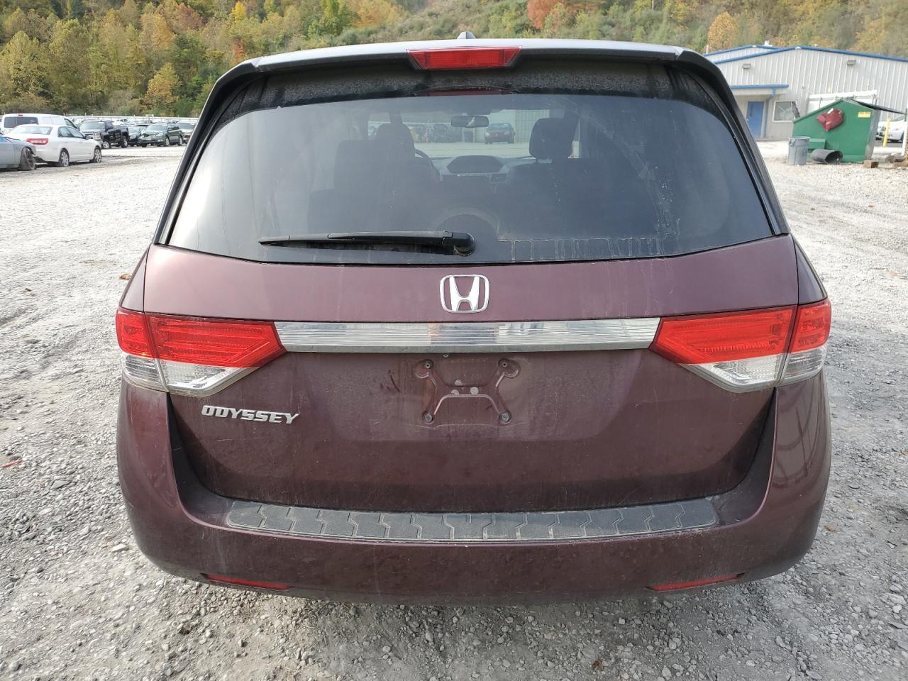 2014 HONDA Odyssey exl VIN 5FNRL5H6XEB021791 photo 6