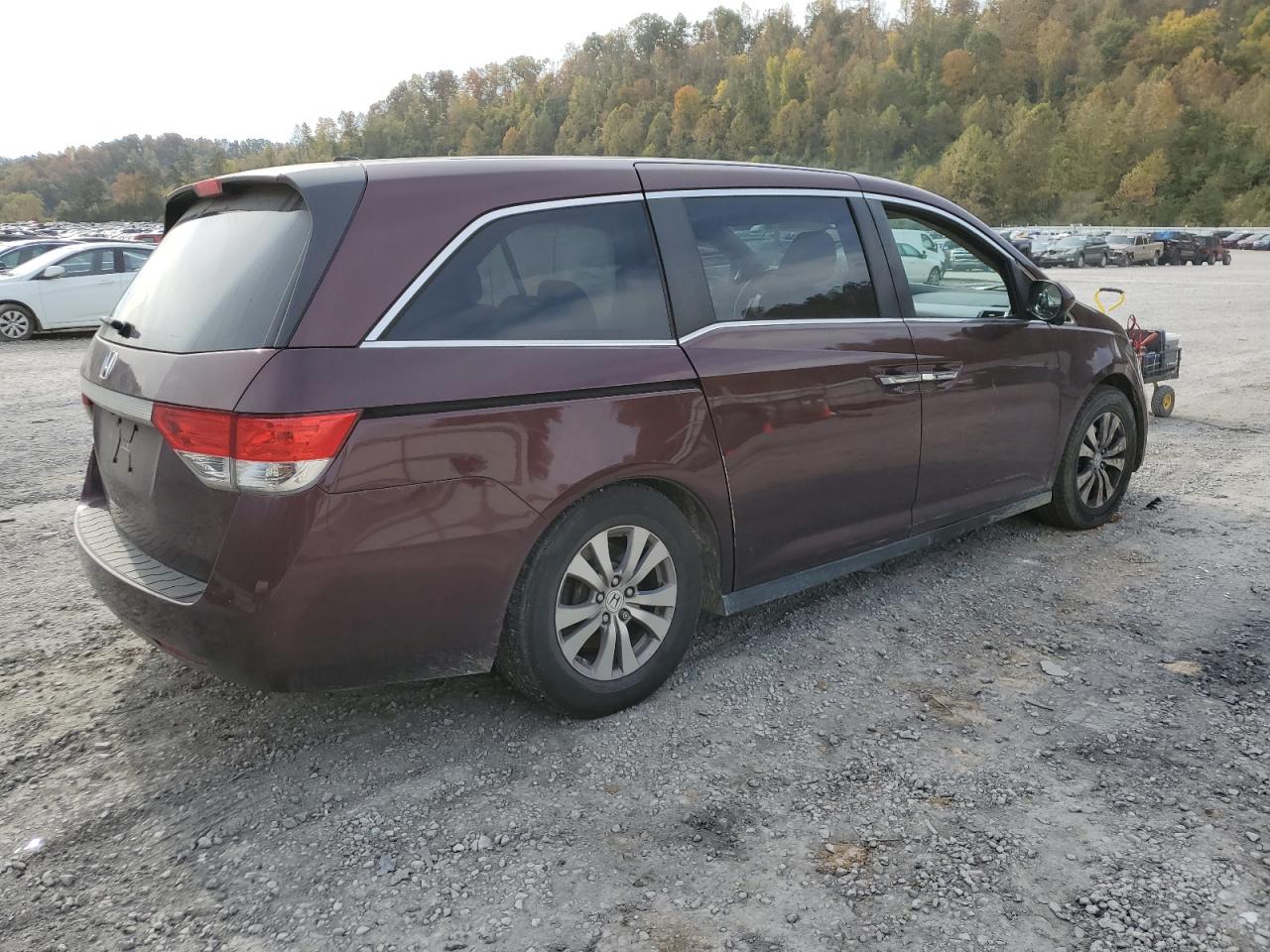 2014 HONDA Odyssey exl VIN 5FNRL5H6XEB021791 photo 3