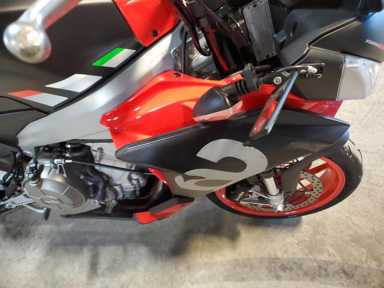 2021 APRILIA Tuono 660 VIN ZD4KSUE05MS000125 photo 9