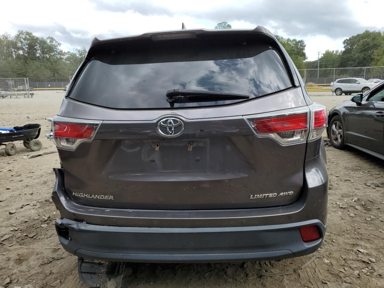 2016 TOYOTA Highlander VIN 5TDDKRFH0GS336820 photo 6
