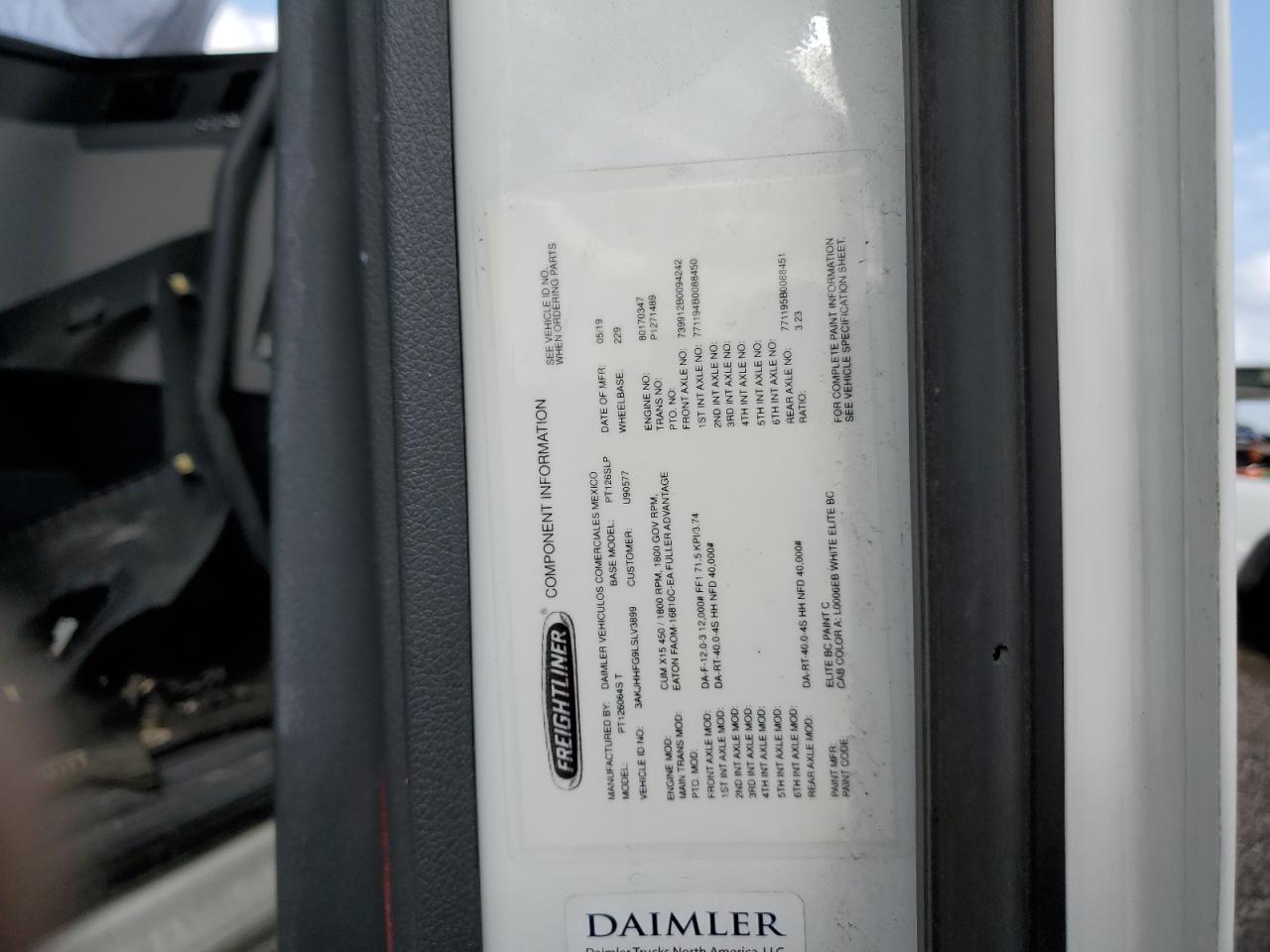 2020 FREIGHTLINER All other VIN 3AKJHHFG9LSLV3899 photo 10