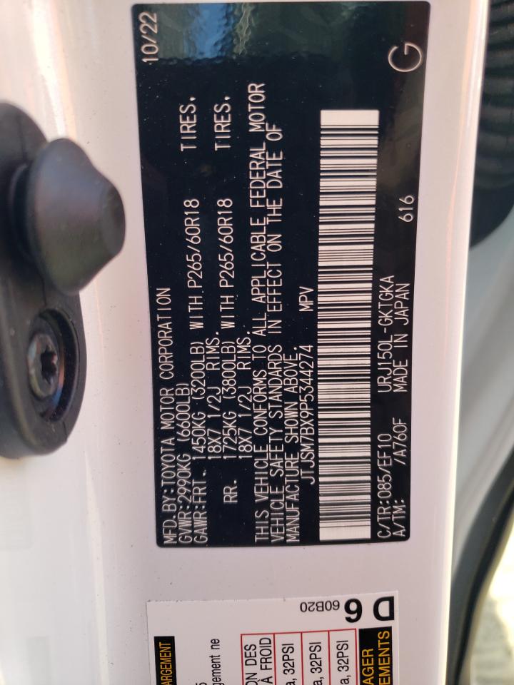 2023 LEXUS Gx VIN JTJSM7BX9P5344274 photo 12