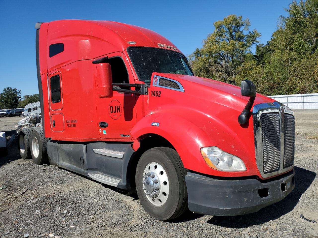 2019 KENWORTH CONSTRUCTION T680 VIN 1XKYD49X2KJ236830 photo 1