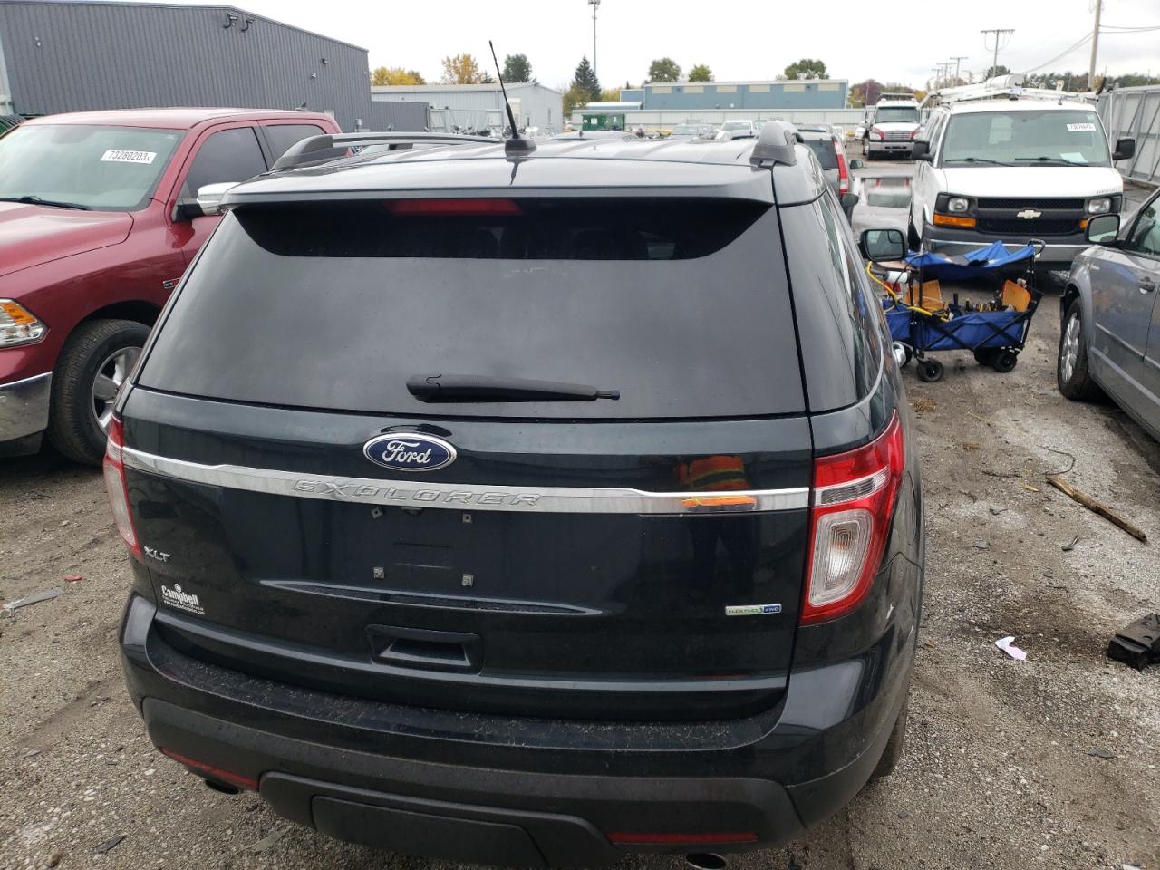 2014 FORD Explorer VIN 1FM5K8D86EGB89231 photo 6