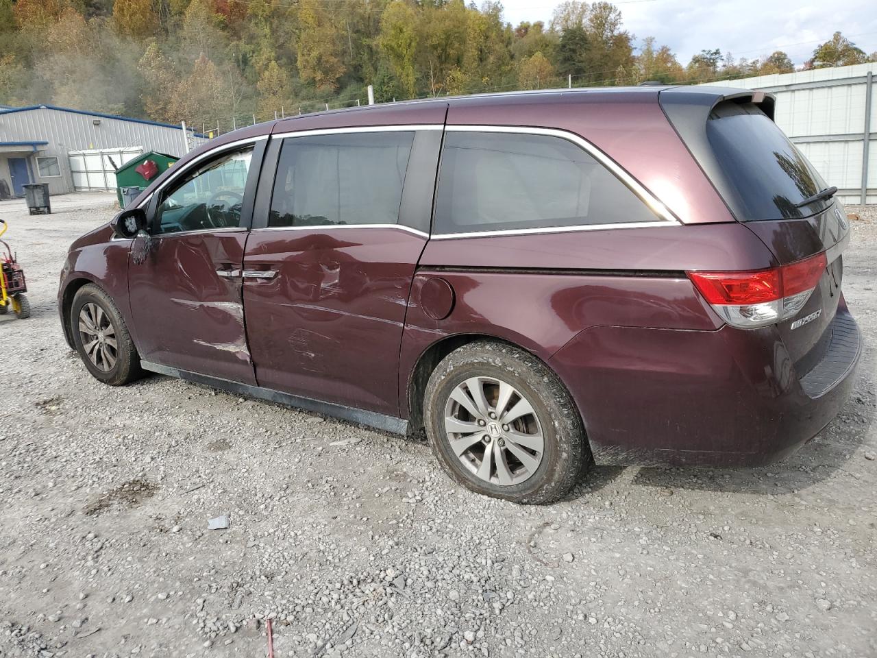 2014 HONDA Odyssey exl VIN 5FNRL5H6XEB021791 photo 2