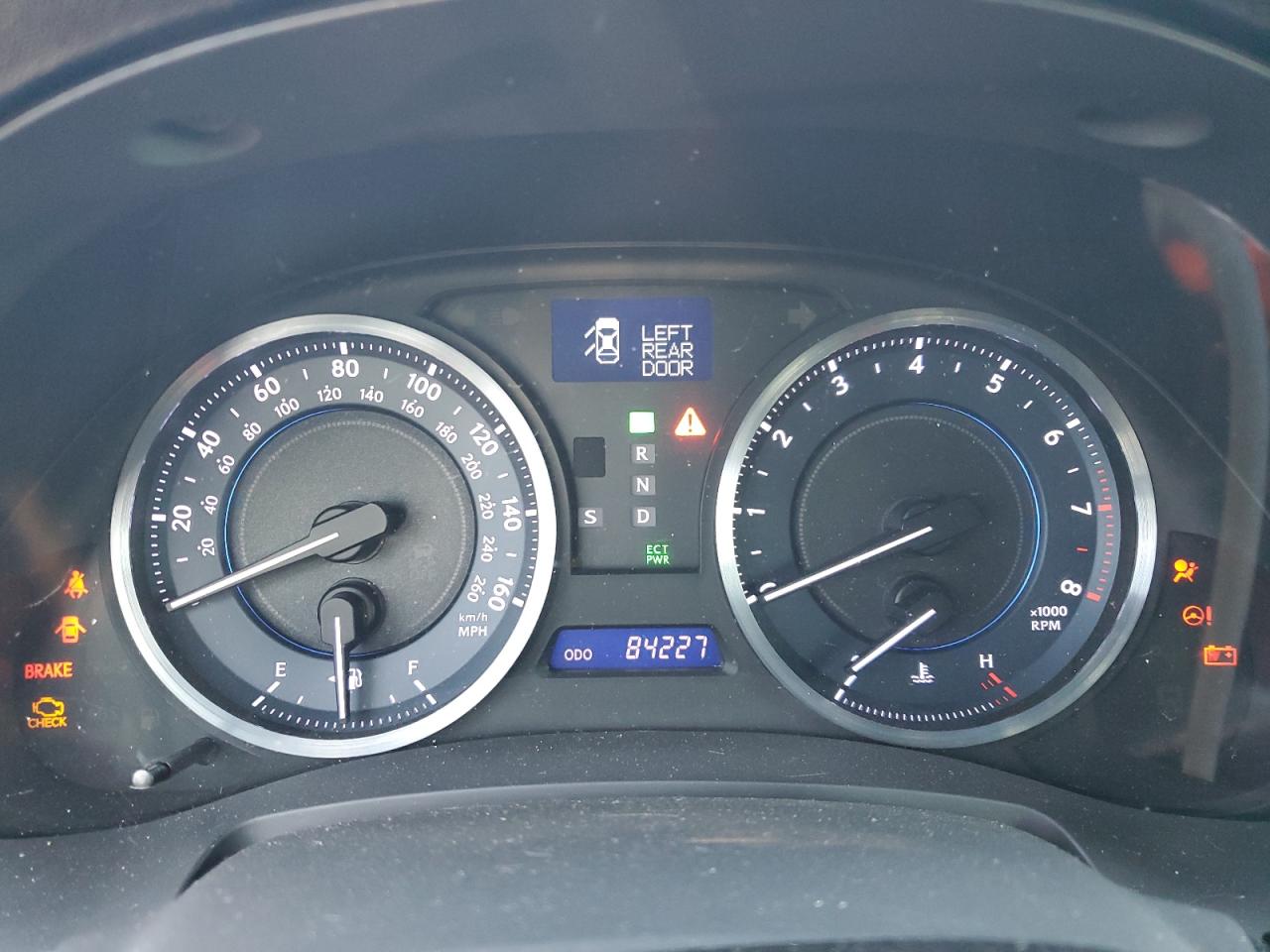 2012 LEXUS Is VIN JTHBF5C22C5177477 photo 9