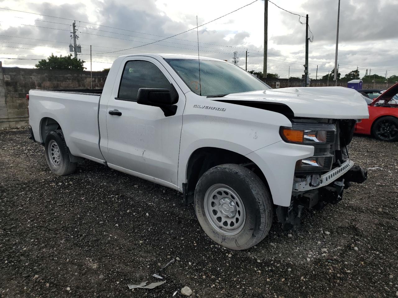 2021 CHEVROLET Silverado VIN 3GCNWAEH7MG172990 photo 4