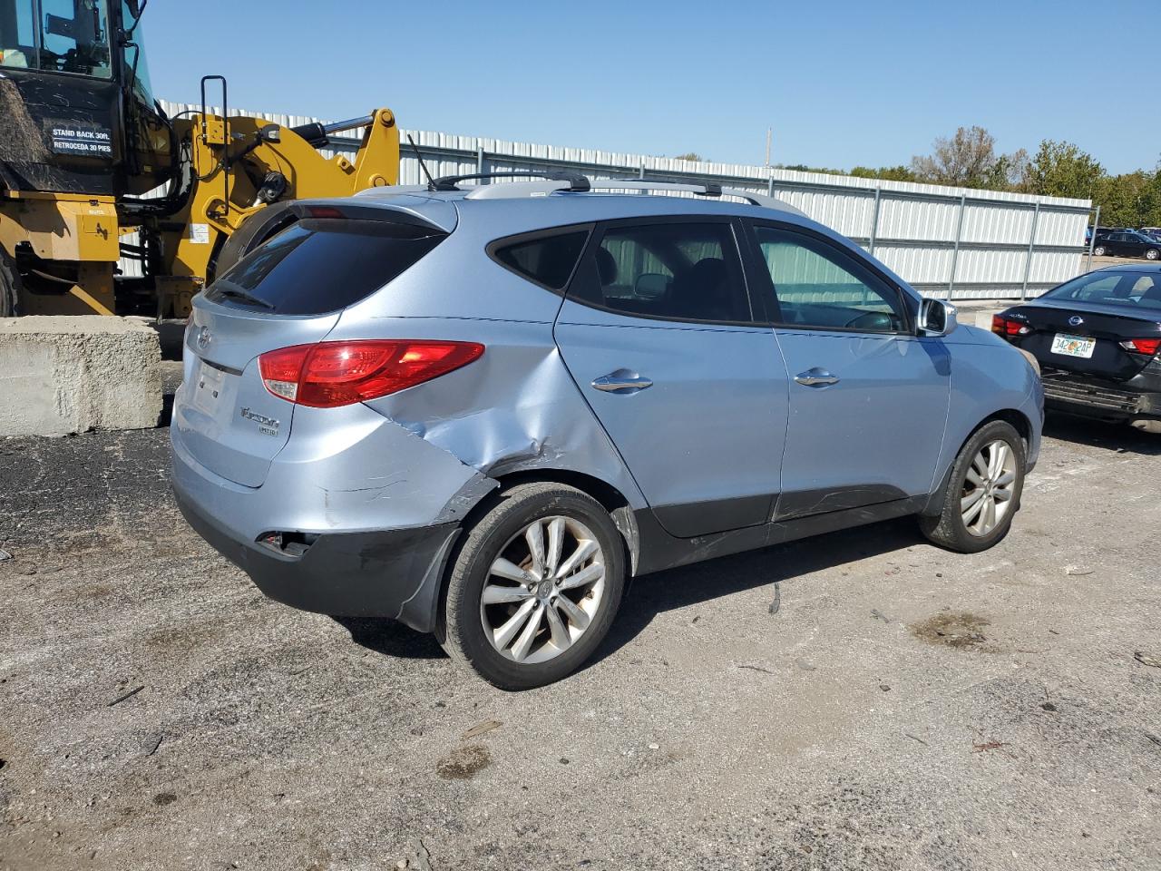 2013 HYUNDAI Tucson VIN KM8JU3AC5DU602874 photo 3