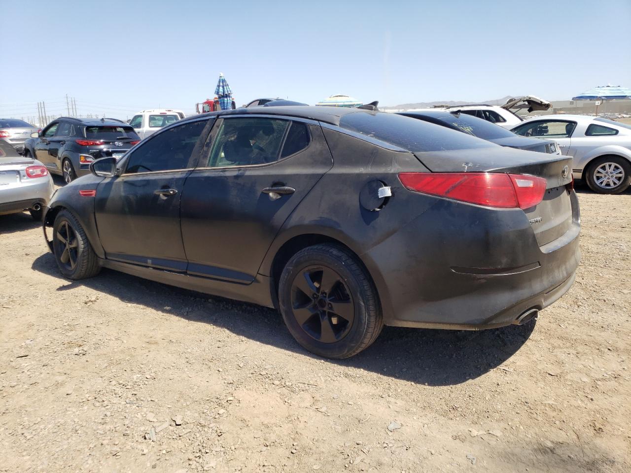 2014 Kia Optima VIN KNAGM4A73E5480208 photo 2