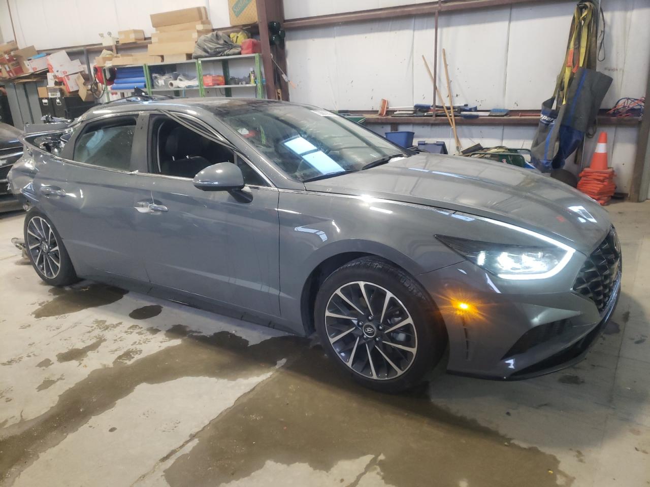 2021 HYUNDAI Sonata VIN 5NPEH4J20MH073481 photo 4