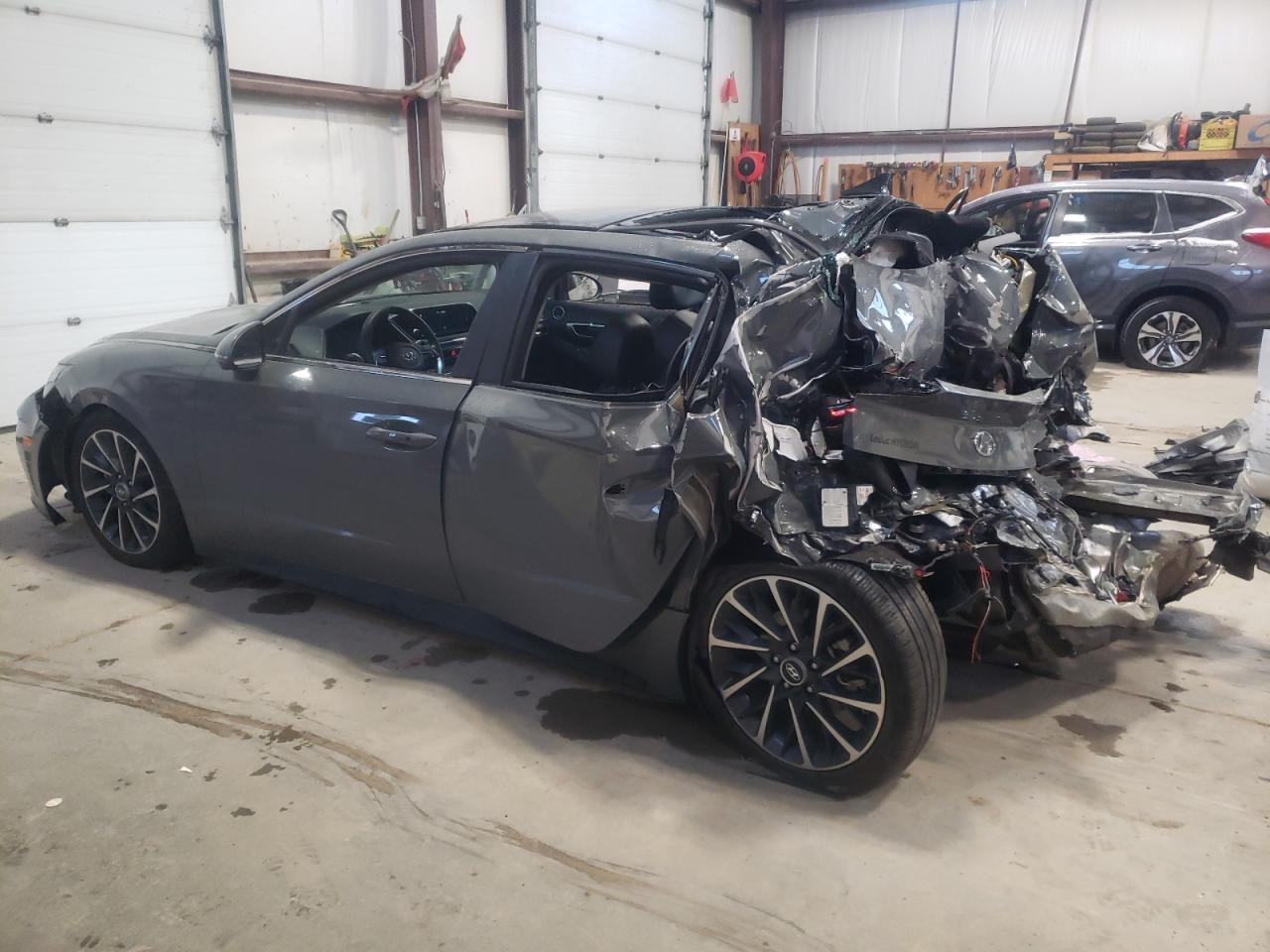 2021 HYUNDAI Sonata VIN 5NPEH4J20MH073481 photo 2