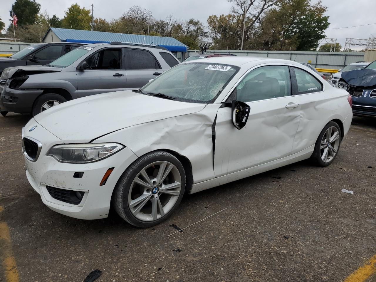 2014 BMW 2 series VIN WBA1F5C50EV255777 photo 1