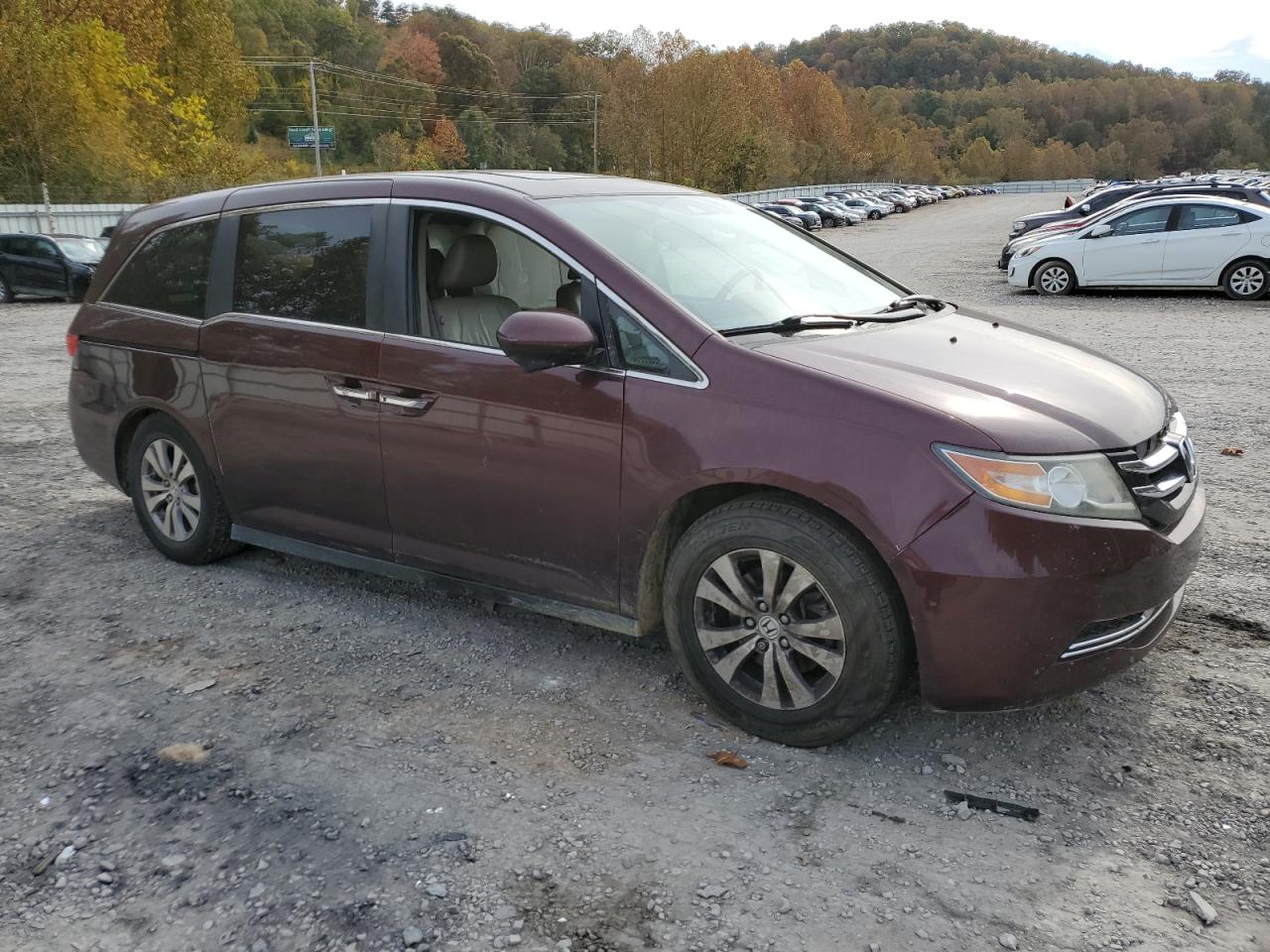 2014 HONDA Odyssey exl VIN 5FNRL5H6XEB021791 photo 4